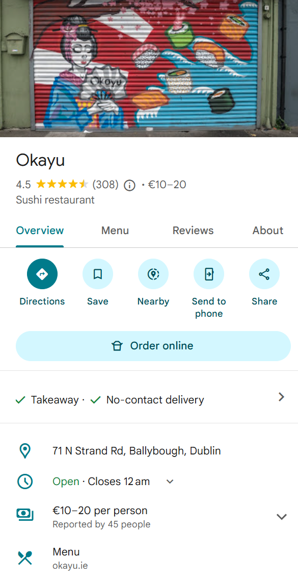 Okayu Japanese Takeaway
